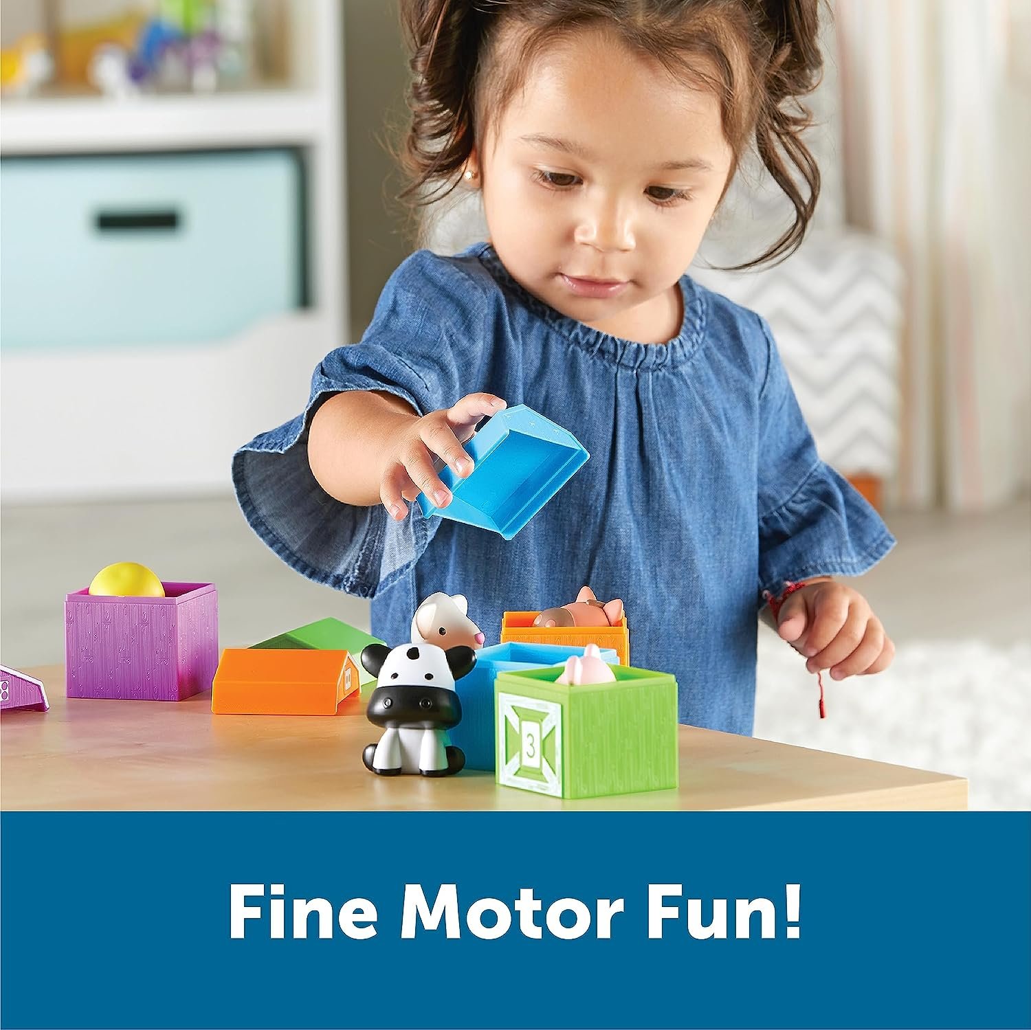 Learning Resources Peekaboo Learning Farm - 10 Pieces - Image 2