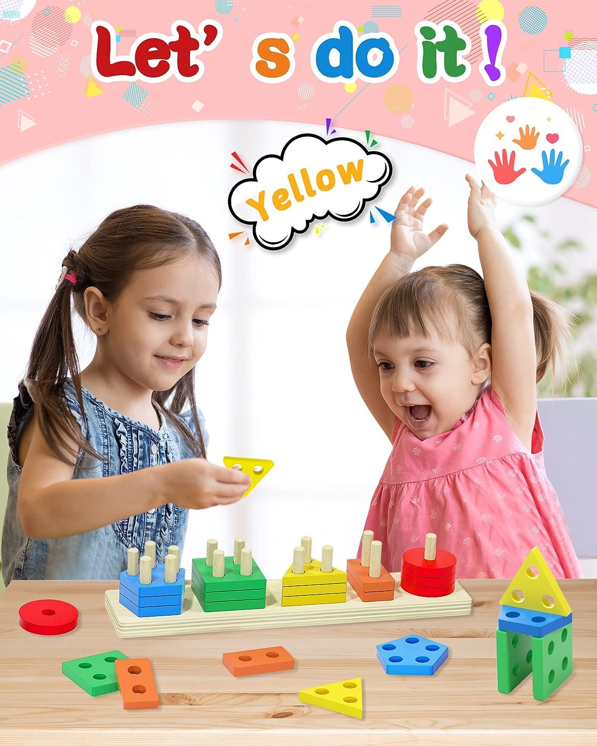 Yetonamr Montessori Toys for 1 2 3 Years Old Boys Girls - Image 2